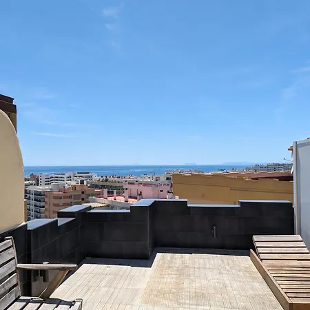 شقة Con Vistas Y Terraza En *